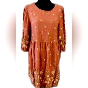 Bebop Bohemian Floral Flowy Dress XL.